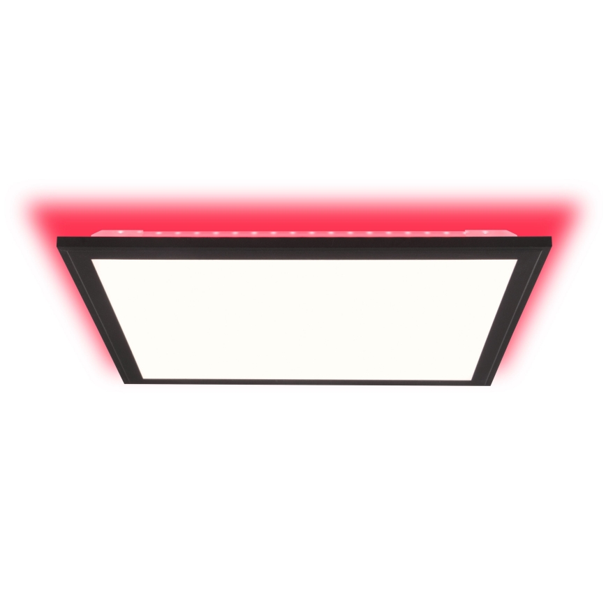 Brilliant - LED RGBW Reguliuojamas lubinis šviestuvas ALLIE LED/24W/230V 2700-6500K juoda + nuotolinio valdymo pultas