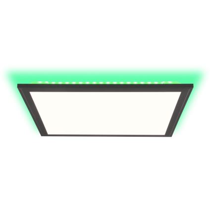 Brilliant - LED RGBW Reguliuojamas lubinis šviestuvas ALLIE LED/24W/230V 2700-6500K juoda + nuotolinio valdymo pultas