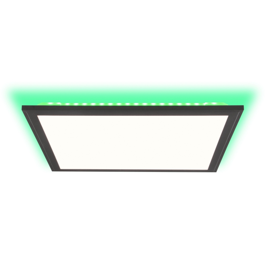 Brilliant - LED RGBW Reguliuojamas lubinis šviestuvas ALLIE LED/24W/230V 2700-6500K juoda + nuotolinio valdymo pultas