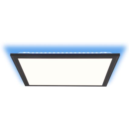Brilliant - LED RGBW Reguliuojamas lubinis šviestuvas ALLIE LED/24W/230V 2700-6500K juoda + nuotolinio valdymo pultas