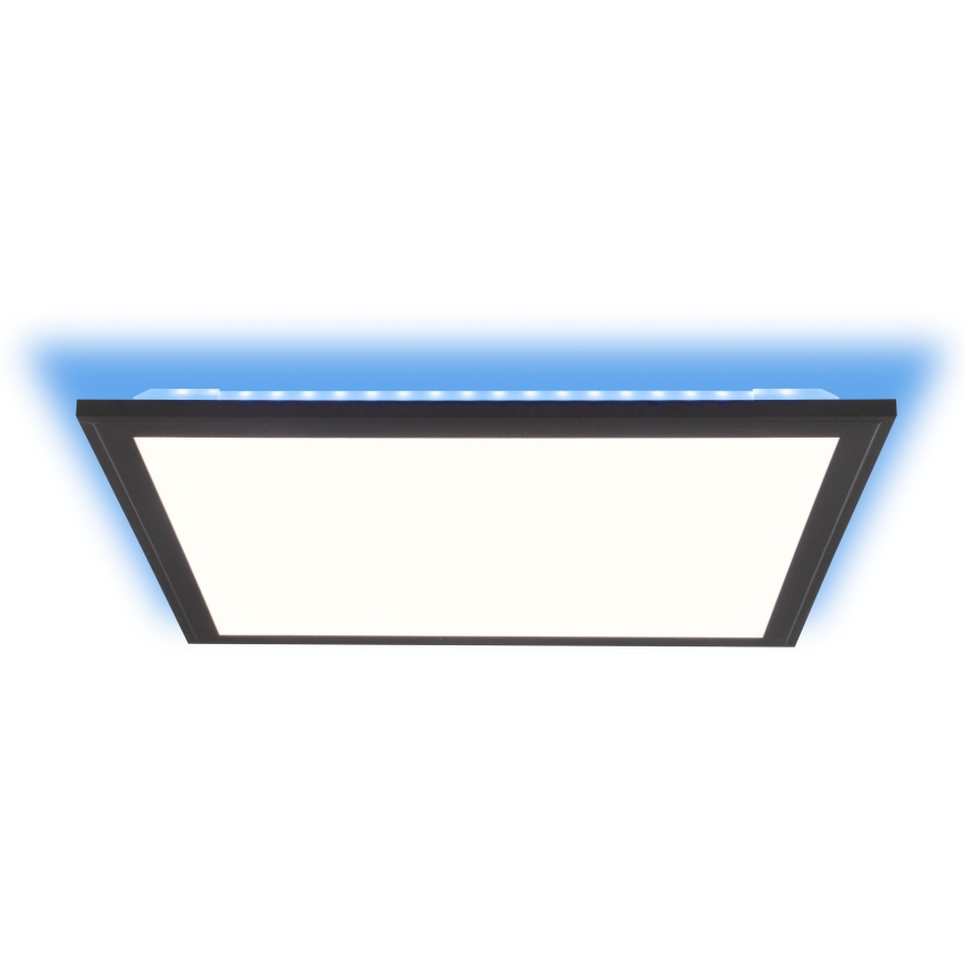 Brilliant - LED RGBW Reguliuojamas lubinis šviestuvas ALLIE LED/24W/230V 2700-6500K juoda + nuotolinio valdymo pultas