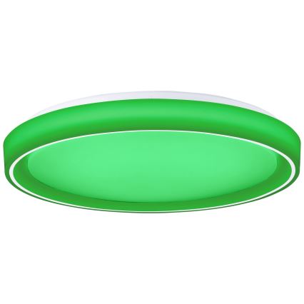 Brilliant - LED RGBW Reguliuojamas lubinis šviestuvas FLOCO LED/34W/230V 3000-6500K diametras 49,5 cm balta + nuotolinio valdymo pultas