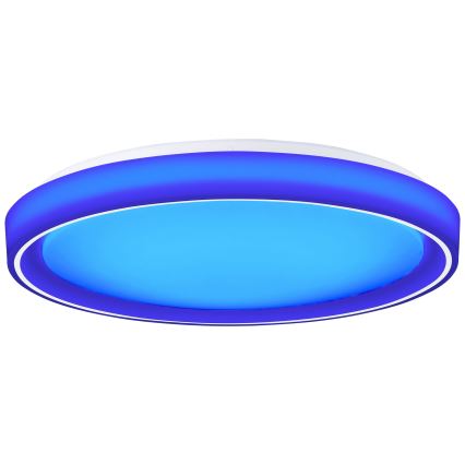 Brilliant - LED RGBW Reguliuojamas lubinis šviestuvas FLOCO LED/34W/230V 3000-6500K diametras 49,5 cm balta + nuotolinio valdymo pultas