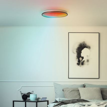 Brilliant - LED RGBW Reguliuojamas lubinis šviestuvas HEIDA LED/30W/230V 3000-6500K + nuotolinio valdymo pultas