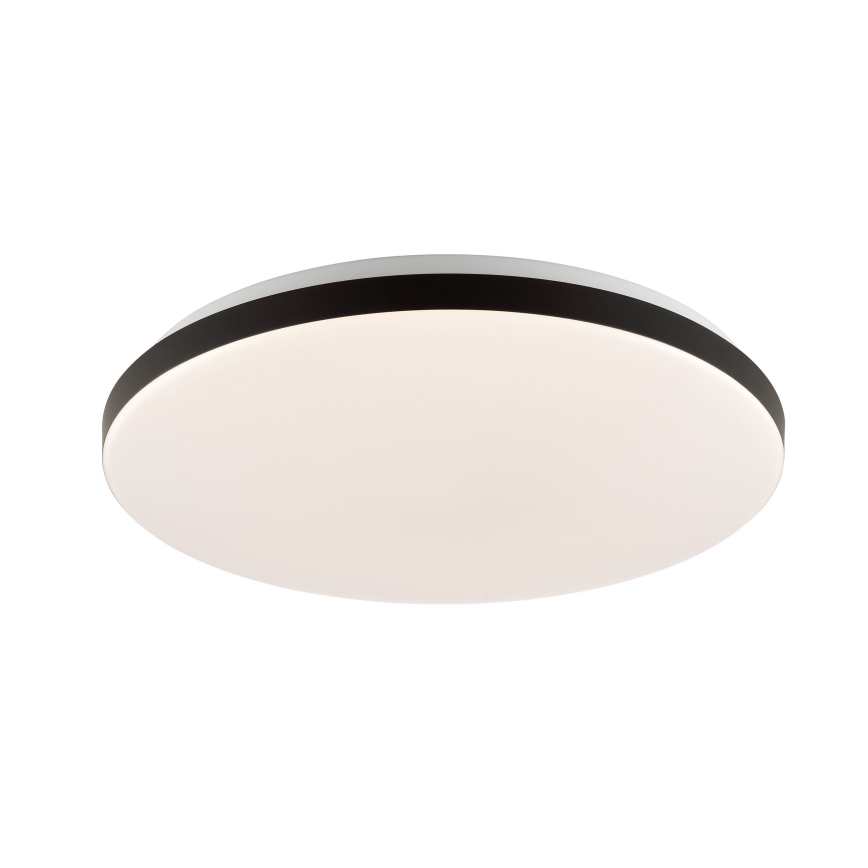 Brilliant - LED RGBW Reguliuojamas lubinis šviestuvas LIVIO LED/20W/230V 3000-6500K diametras 49 cm juoda + nuotolinio valdymo pultas