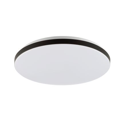 Brilliant - LED RGBW Reguliuojamas lubinis šviestuvas LIVIO LED/20W/230V 3000-6500K diametras 49 cm juoda + nuotolinio valdymo pultas