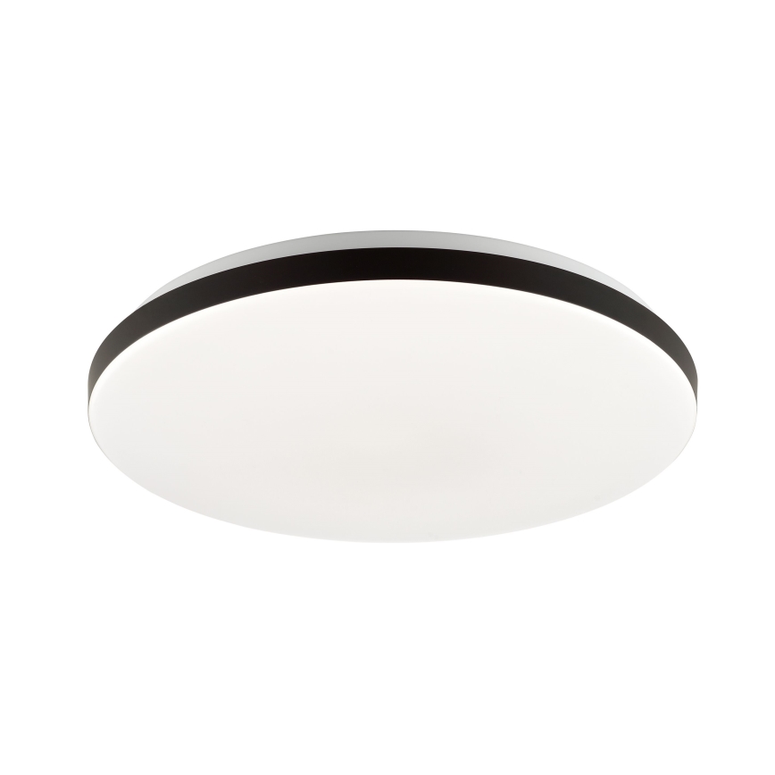 Brilliant - LED RGBW Reguliuojamas lubinis šviestuvas LIVIO LED/20W/230V 3000-6500K diametras 49 cm juoda + nuotolinio valdymo pultas