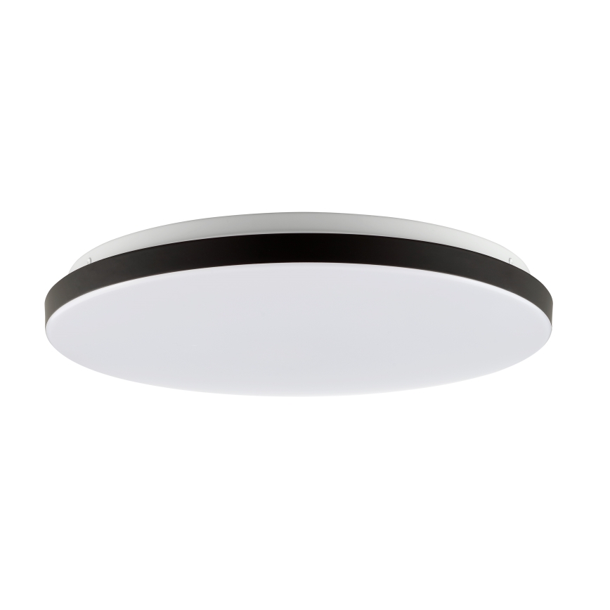 Brilliant - LED RGBW Reguliuojamas lubinis šviestuvas LIVIO LED/20W/230V 3000-6500K diametras 49 cm juoda + nuotolinio valdymo pultas