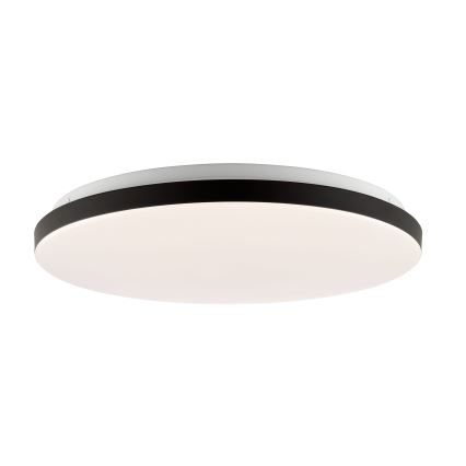 Brilliant - LED RGBW Reguliuojamas lubinis šviestuvas LIVIO LED/20W/230V 3000-6500K diametras 49 cm juoda + nuotolinio valdymo pultas