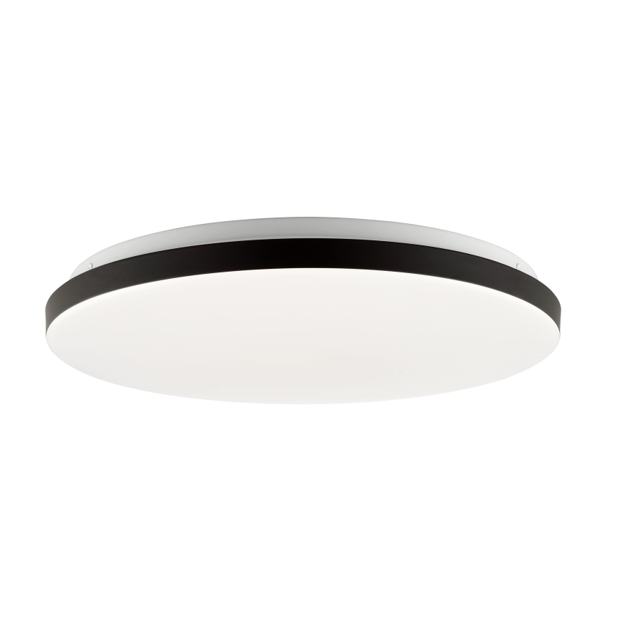Brilliant - LED RGBW Reguliuojamas lubinis šviestuvas LIVIO LED/20W/230V 3000-6500K diametras 49 cm juoda + nuotolinio valdymo pultas