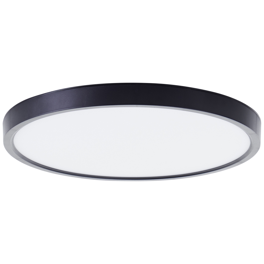Brilliant - LED RGBW Reguliuojamas lubinis šviestuvas LOTTI LED/16W/230V 3000K diametras 30 cm juoda Wi-Fi Tuya + nuotolinio valdymo pultas