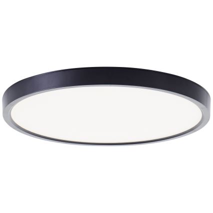 Brilliant - LED RGBW Reguliuojamas lubinis šviestuvas LOTTI LED/16W/230V 3000K diametras 30 cm juoda Wi-Fi Tuya + nuotolinio valdymo pultas