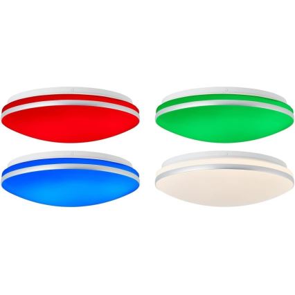 Brilliant - LED RGBW Reguliuojamas lubinis šviestuvas MIDWAY LED/14W/230V 3100-6500K Wi-Fi Tuya + nuotolinio valdymo pultas