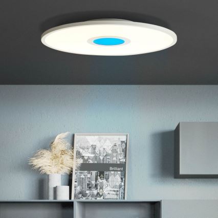 Brilliant - LED RGBW Reguliuojamas lubinis šviestuvas ODELLA LED/24W/230V 2700-6500K + nuotolinio valdymo pultas