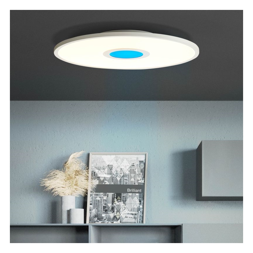 Brilliant - LED RGBW Reguliuojamas lubinis šviestuvas ODELLA LED/24W/230V 2700-6500K + nuotolinio valdymo pultas