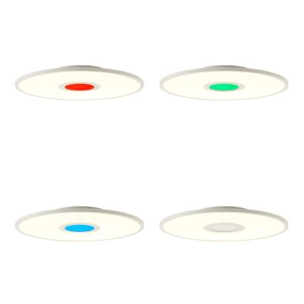 Brilliant - LED RGBW Reguliuojamas lubinis šviestuvas ODELLA LED/24W/230V 2700-6500K + nuotolinio valdymo pultas