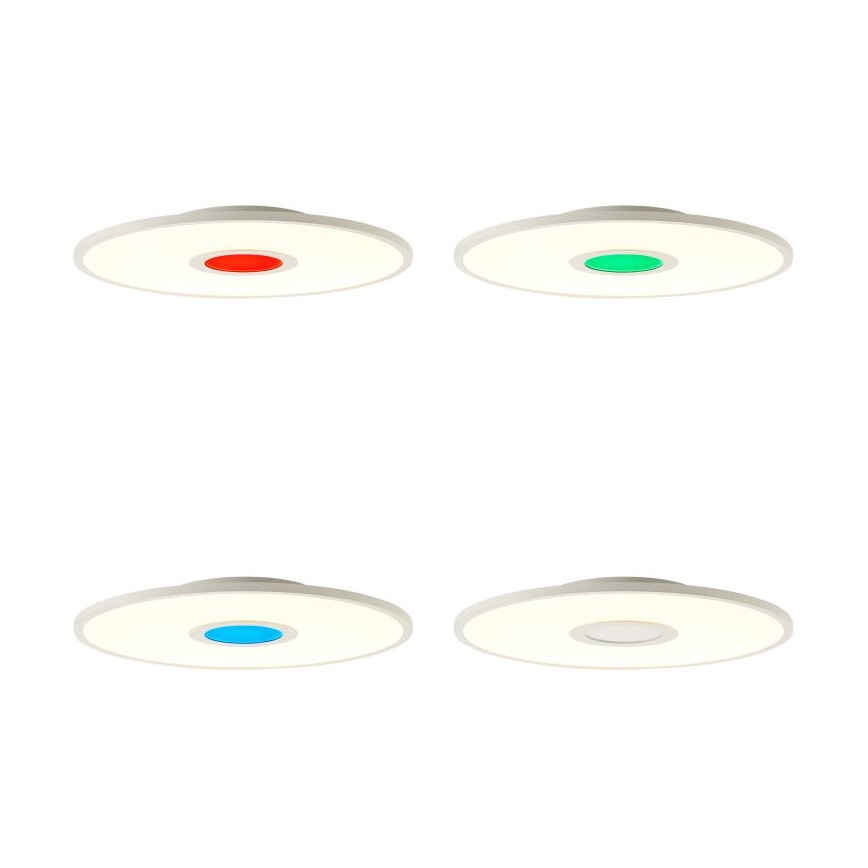 Brilliant - LED RGBW Reguliuojamas lubinis šviestuvas ODELLA LED/24W/230V 2700-6500K + nuotolinio valdymo pultas