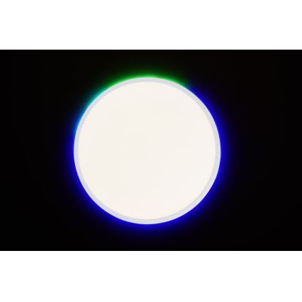 Brilliant - LED RGBW Reguliuojamas lubinis šviestuvas SALTERY LED/22W/230V 3000-6500K + nuotolinio valdymo pultas