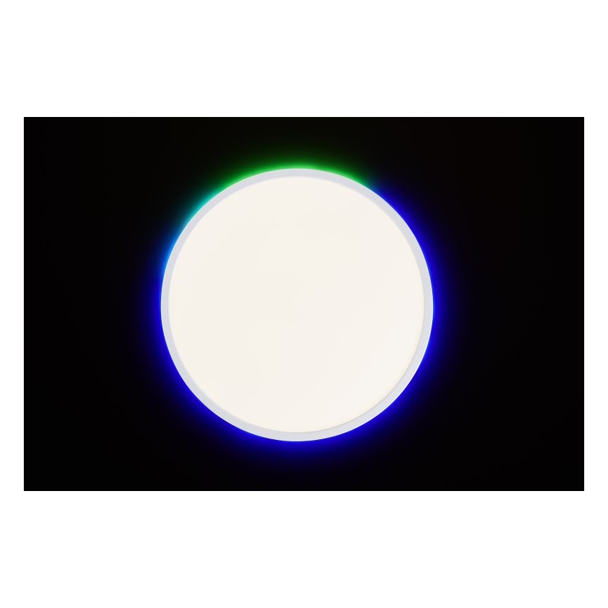 Brilliant - LED RGBW Reguliuojamas lubinis šviestuvas SALTERY LED/22W/230V 3000-6500K + nuotolinio valdymo pultas