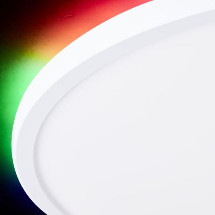Brilliant - LED RGBW Reguliuojamas lubinis šviestuvas SALTERY LED/22W/230V 3000-6500K + nuotolinio valdymo pultas