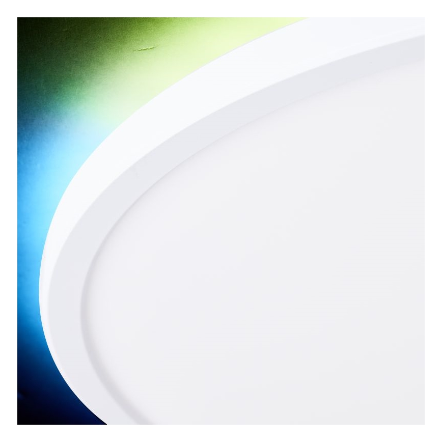 Brilliant - LED RGBW Reguliuojamas lubinis šviestuvas SALTERY LED/22W/230V 3000-6500K + nuotolinio valdymo pultas