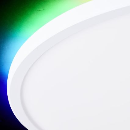 Brilliant - LED RGBW Reguliuojamas lubinis šviestuvas SALTERY LED/22W/230V 3000-6500K + nuotolinio valdymo pultas
