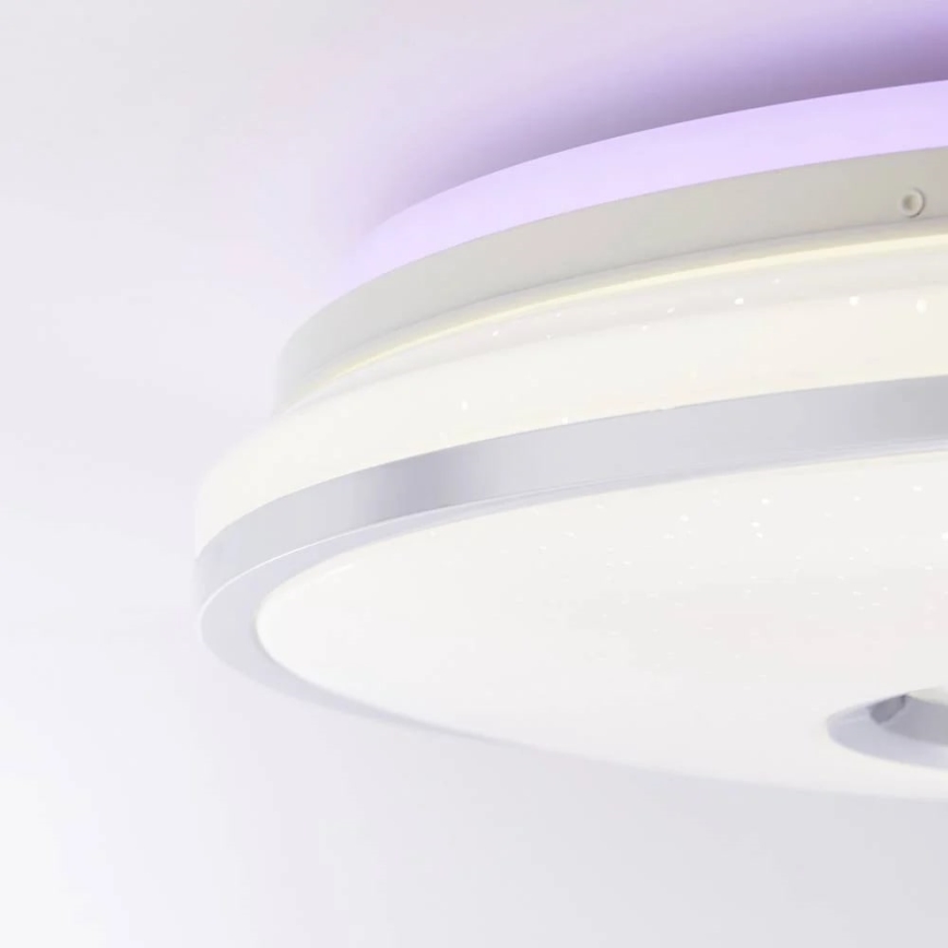 Brilliant - LED RGBW Reguliuojamas lubinis šviestuvas VISITATION LED/32W/230V 3000-6500K + nuotolinio valdymo pultas