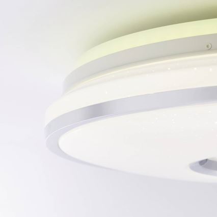 Brilliant - LED RGBW Reguliuojamas lubinis šviestuvas VISITATION LED/32W/230V 3000-6500K + nuotolinio valdymo pultas