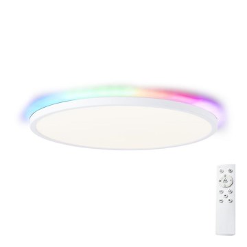 Brilliant - LED RGBW Reguliuojamas lubų šviestuvas SALTERY LED/22W/230V 3000-6500K + nuotolinio valdymo pultas
