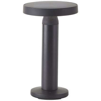Brilliant - LED Saulės šviesos reguliavimas jutiklinė lempa MAGUA LED/2W/3,7V IP44 juoda
