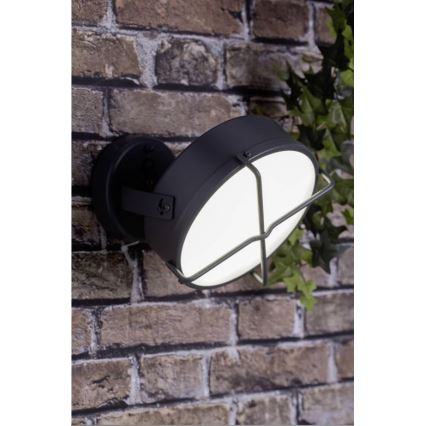 Brilliant - LED sieninis lauko šviestuvas NYX LED/10W/230V IP44 antracitas