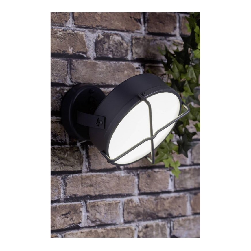 Brilliant - LED sieninis lauko šviestuvas NYX LED/10W/230V IP44 antracitas