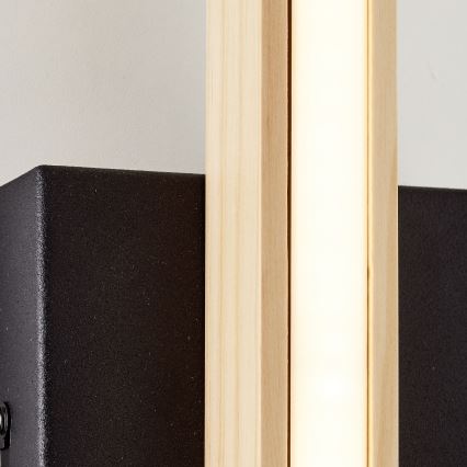 Brilliant - LED sieninis šviestuvas ARION LED/7,5W/230V pušis - FSC sertifikuota