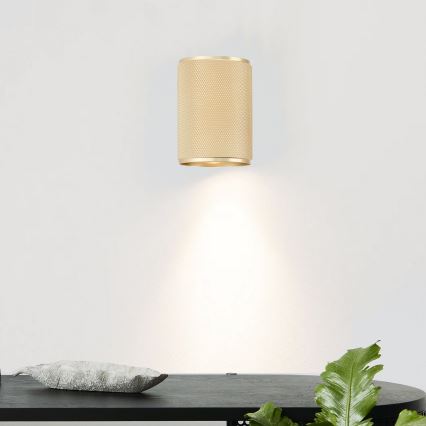 Brilliant - LED sieninis šviestuvas MARTY 1xGU10/5W/230V auksas
