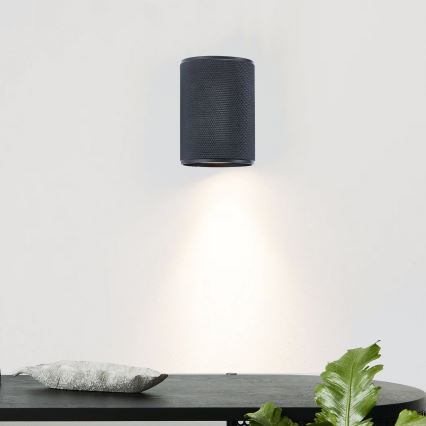 Brilliant - LED sieninis šviestuvas MARTY 1xGU10/5W/230V juoda