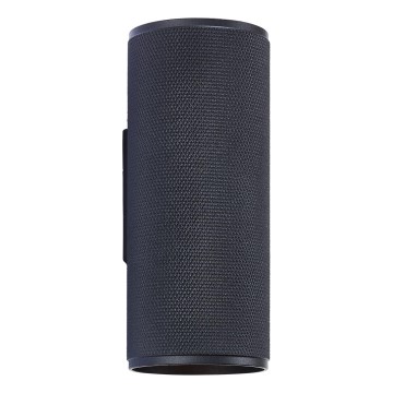 Brilliant - LED sieninis šviestuvas MARTY 2xGU10/5W/230V juoda