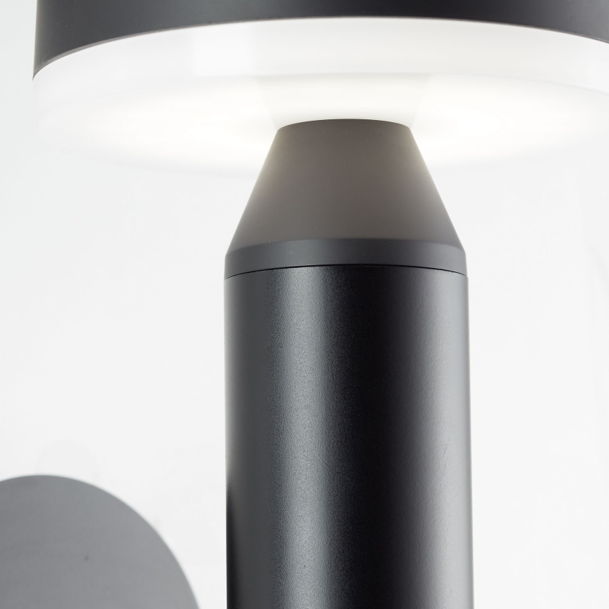Brilliant - LED sieninis šviestuvas su jutikliu, įkraunamas saulės energija MAGUA LED/4W/3,7V 2000 mAh IP44