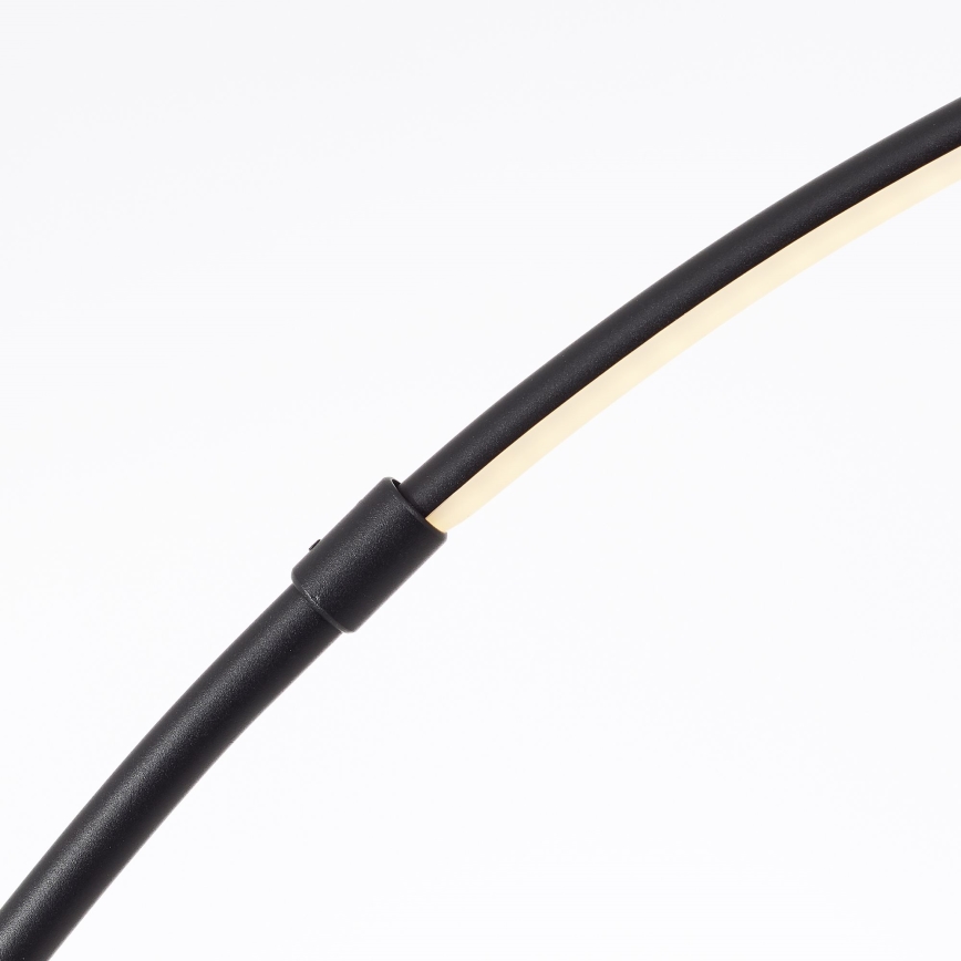 Brilliant - LED šviesos reguliavimas jutiklinė Toršeras BOW LED/14W/230V 3000/4000/6500K juoda