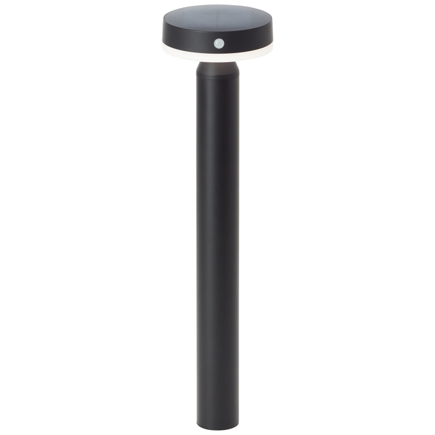 Brilliant - LED šviestuvas, įkraunamas saulės energija su jutikliu MAGUA LED/4W/3,7V 2000 mAh 50,2 cm IP44 juoda
