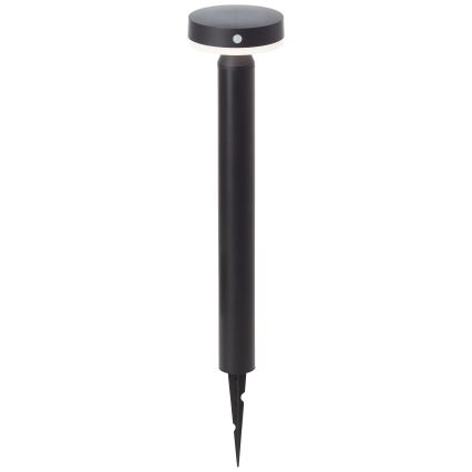 Brilliant - LED šviestuvas, įkraunamas saulės energija su jutikliu MAGUA LED/4W/3,7V 2000 mAh 50,2 cm IP44 juoda