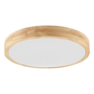 Brilliant - LED vonios lubinis šviestuvas MOREEN LED/18W/230V 2700/4000/6500K Ø 34 cm IP44 kaučiukmedis