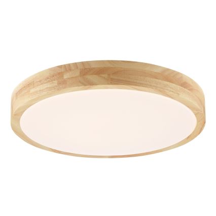 Brilliant - LED vonios lubinis šviestuvas MOREEN LED/18W/230V 2700/4000/6500K Ø 34 cm IP44 kaučiukmedis