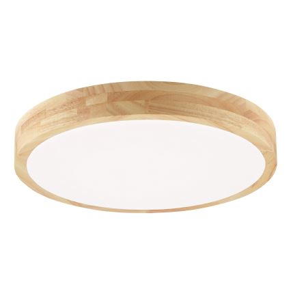 Brilliant - LED vonios lubinis šviestuvas MOREEN LED/18W/230V 2700/4000/6500K Ø 34 cm IP44 kaučiukmedis