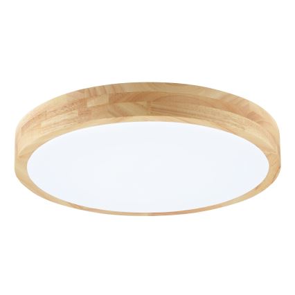 Brilliant - LED vonios lubinis šviestuvas MOREEN LED/18W/230V 2700/4000/6500K Ø 34 cm IP44 kaučiukmedis