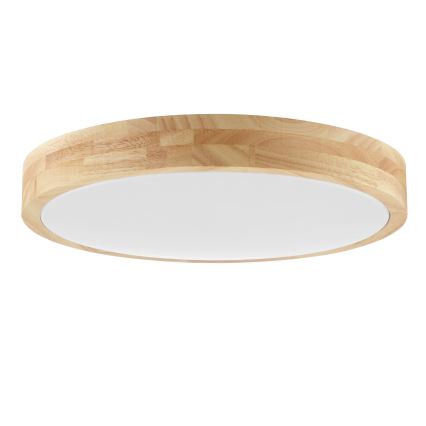 Brilliant - LED vonios lubinis šviestuvas MOREEN LED/18W/230V 2700/4000/6500K Ø 34 cm IP44 kaučiukmedis