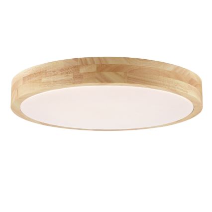 Brilliant - LED vonios lubinis šviestuvas MOREEN LED/18W/230V 2700/4000/6500K Ø 34 cm IP44 kaučiukmedis