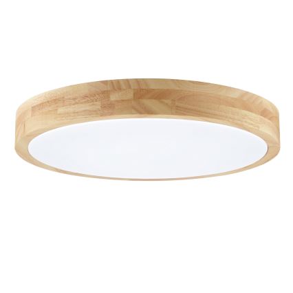 Brilliant - LED vonios lubinis šviestuvas MOREEN LED/18W/230V 2700/4000/6500K Ø 34 cm IP44 kaučiukmedis