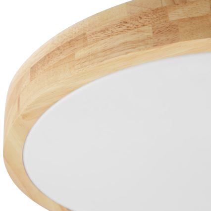 Brilliant - LED vonios lubinis šviestuvas MOREEN LED/18W/230V 2700/4000/6500K Ø 34 cm IP44 kaučiukmedis