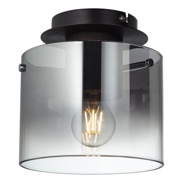 Brilliant - Lubinis šviestuvas BETH 1xE27/60W/230V juodas/dūminis