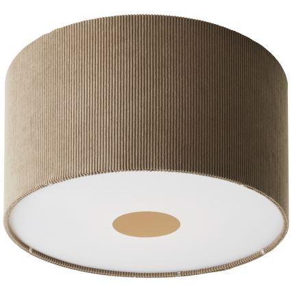 Brilliant - Lubinis šviestuvas TONY 1xE27/20W/230V diametras 45 cm ruda